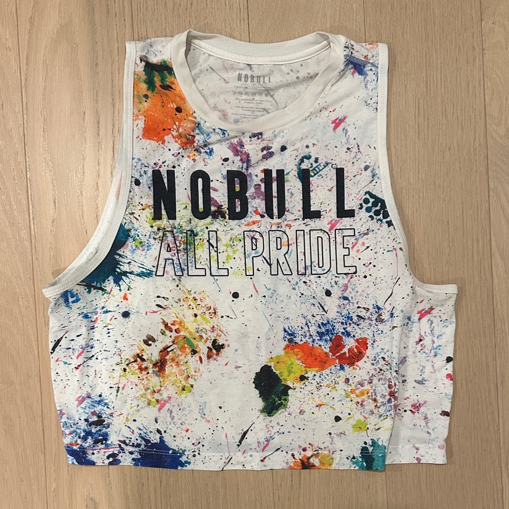 NOBULL ALL PRIDE muscle tank Top medium